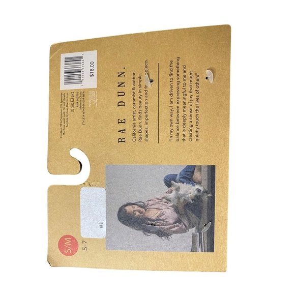 Rae Dunn Women's Cozy Christmas Mama Bear Slippers Black/Red plaid Size S/M(5-7) - Picture 3 of 4